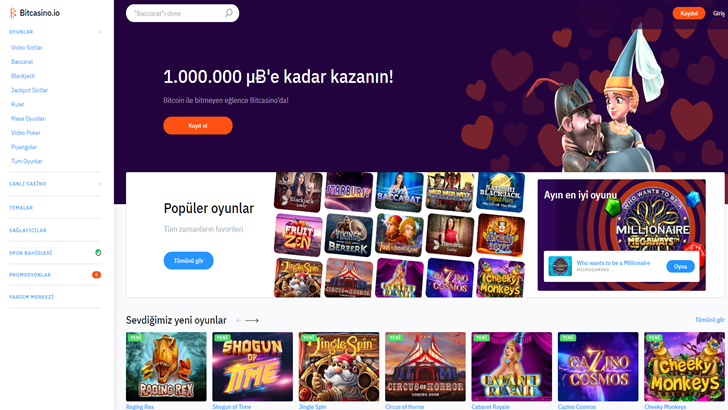 Bitcasino giriş sayfası